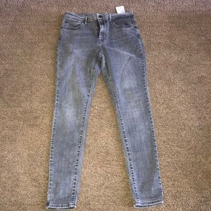 Levi grey jeans 721 high rise skinny